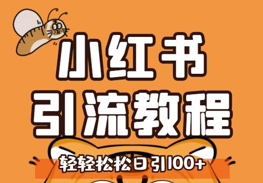 小红书运营引流全系列课程，每天引流100精准粉-星璨学社