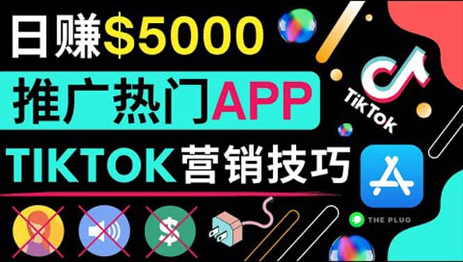 无需露脸，无需录音，无需投资，TIKTOK上传短视频，最高日入5000美元-星璨学社