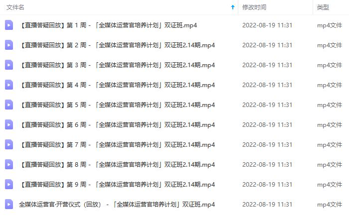 图片[5]-2022全媒体运营师：起薪高，待遇好，紧跟时代风口（全套视频课程 配套课件)-星璨学社