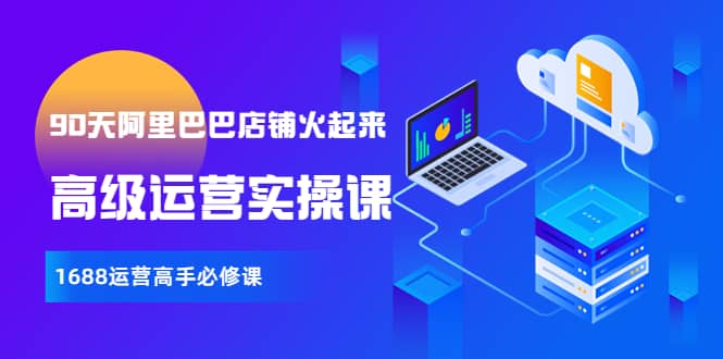 【90天阿里巴巴店铺火起来】高级运营实操课，1688运营高手必修课-星璨学社