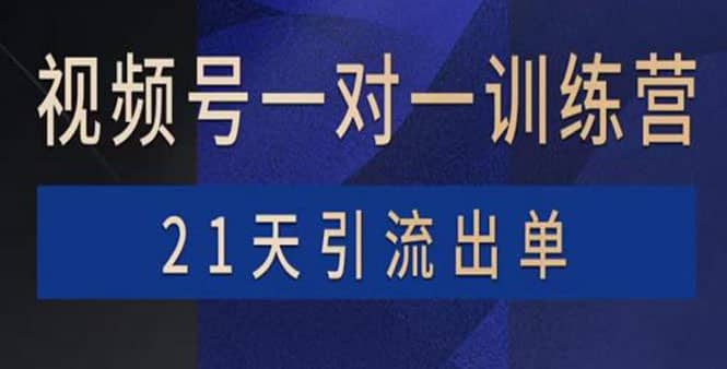 视频号训练营：带货，涨粉，直播，游戏，四大变现新方向，21天引流出单-星璨学社