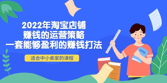 2022年淘宝店铺赚钱的运营策略：一套能够盈利的赚钱打法，适合中小卖家-星璨学社
