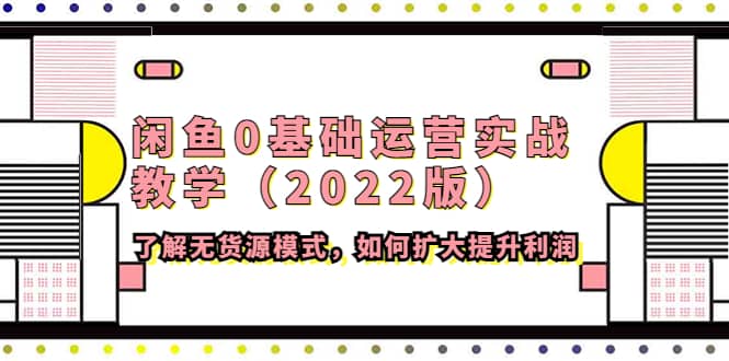 闲鱼0基础运营实战教学（2022版）了解无货源模式，如何扩大提升利润-星璨学社