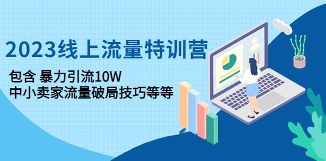 2023线上流量特训营：中小卖家流量破局技巧等等-星璨学社