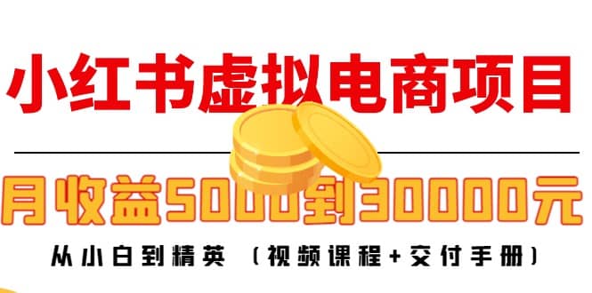 小红书虚拟电商项目：从小白到精英 (视频课程 交付手册)-星璨学社