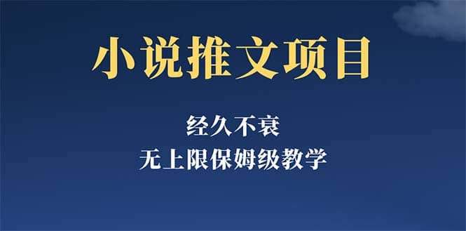 经久不衰的小说推文项目，单号月5-8k，保姆级教程，纯小白都能操作-星璨学社