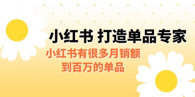 某公众号付费文章《小红书 打造单品专家》小红书有很多月销额到百万的单品-星璨学社