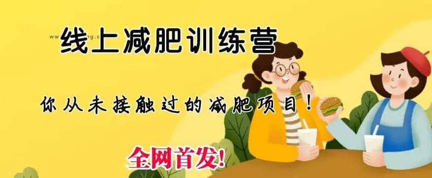线上减肥训练营，足不出户，仅靠拉几个社群，发几条朋友圈，就可以月实现入五位【揭秘】-星璨学社