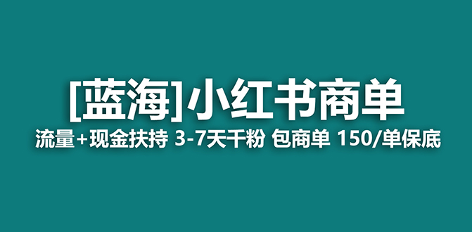 【蓝海项目】小红书商单项目，7天就能接广告变现，稳定一天500 保姆级玩法-星璨学社