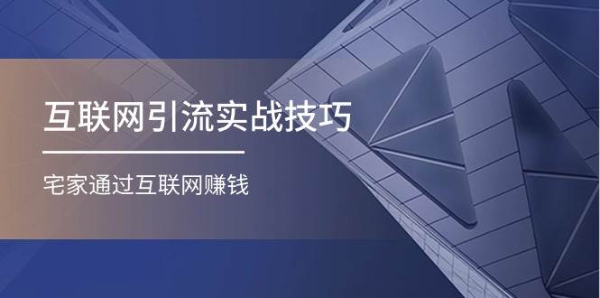 互联网引流实操技巧(适合微商，吸引宝妈)，宅家通过互联网赚钱（17节）-星璨学社
