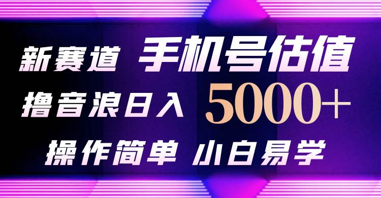 图片[1]-抖音不出境直播【手机号估值】最新撸音浪，日入5000+，简单易学，适合…-星璨学社