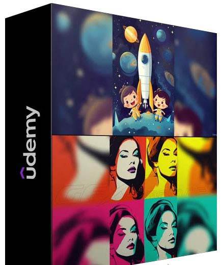 图片[2]-Midjourney AI人工智能创建和销售令人惊叹的海报教程-10节课-中英字幕-星璨学社