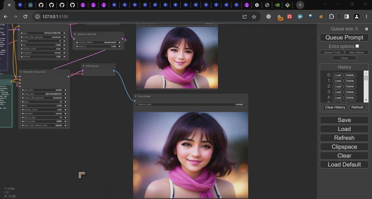 图片[4]-ComfyUI 利用 Stable Diffusion 学习AI GUI 工作流程教程-中英字幕-星璨学社