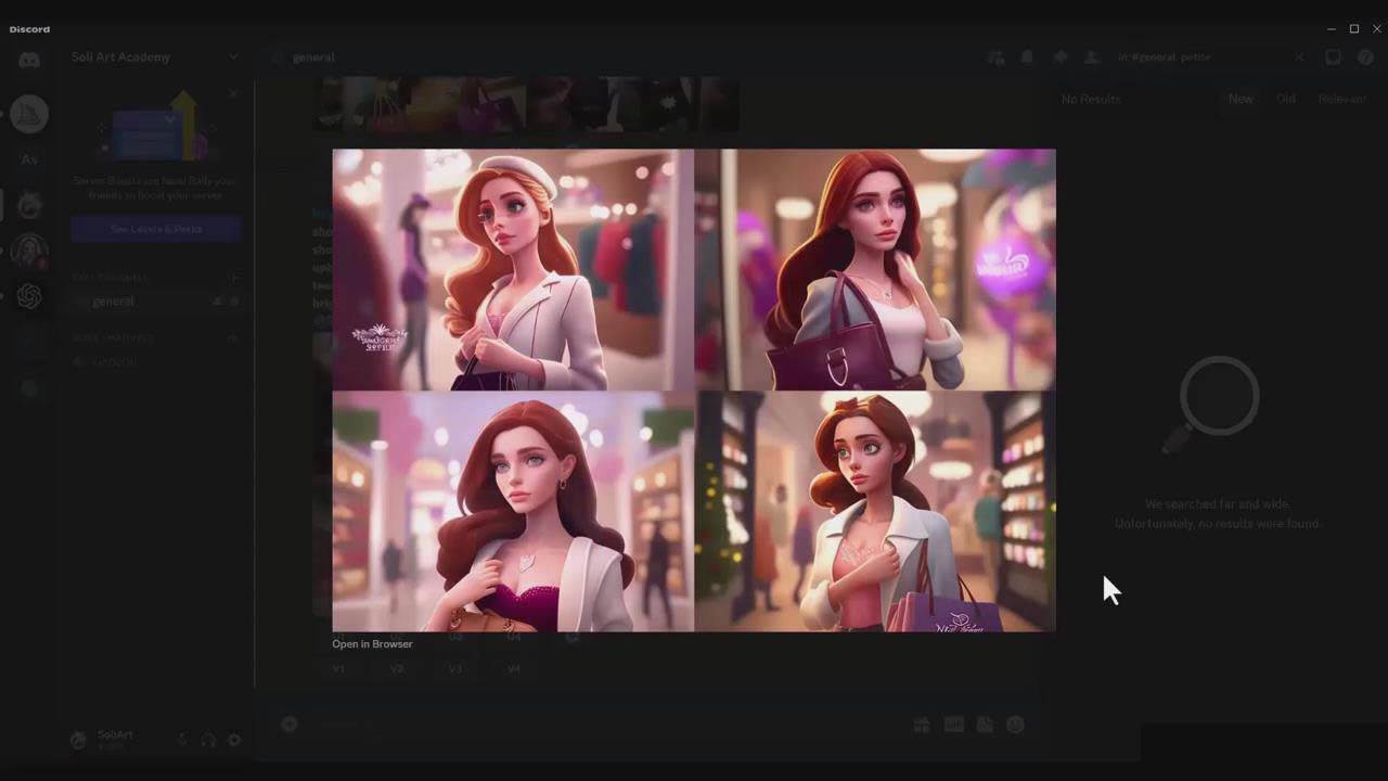 图片[6]-掌握 MidJourney V5 AI + ChatGPT创建一致的角色设计图像-22节课-中英字幕-星璨学社