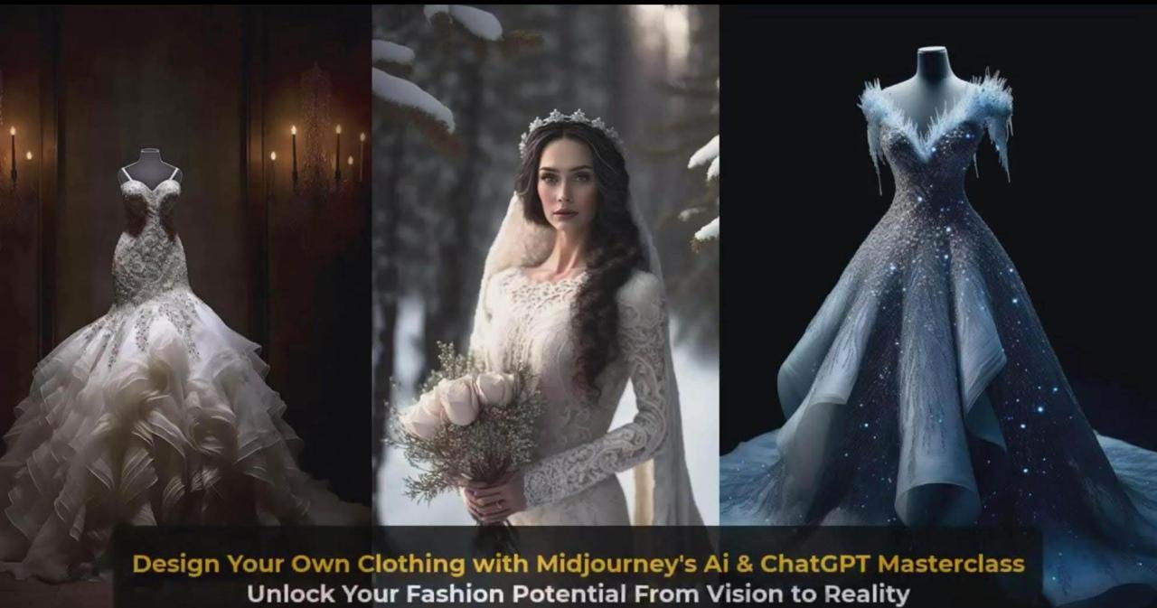 图片[9]-利用 Midjourneys Ai 人工智能设计自己的服装AI大师班-10节课-中英字幕-星璨学社