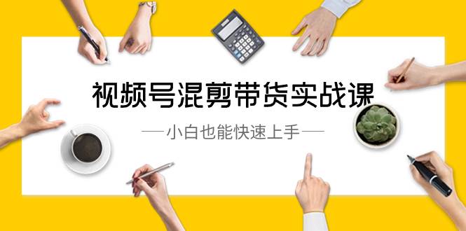 视频号-混剪带货实战课，小白也能快速上手（10节课）-星璨学社