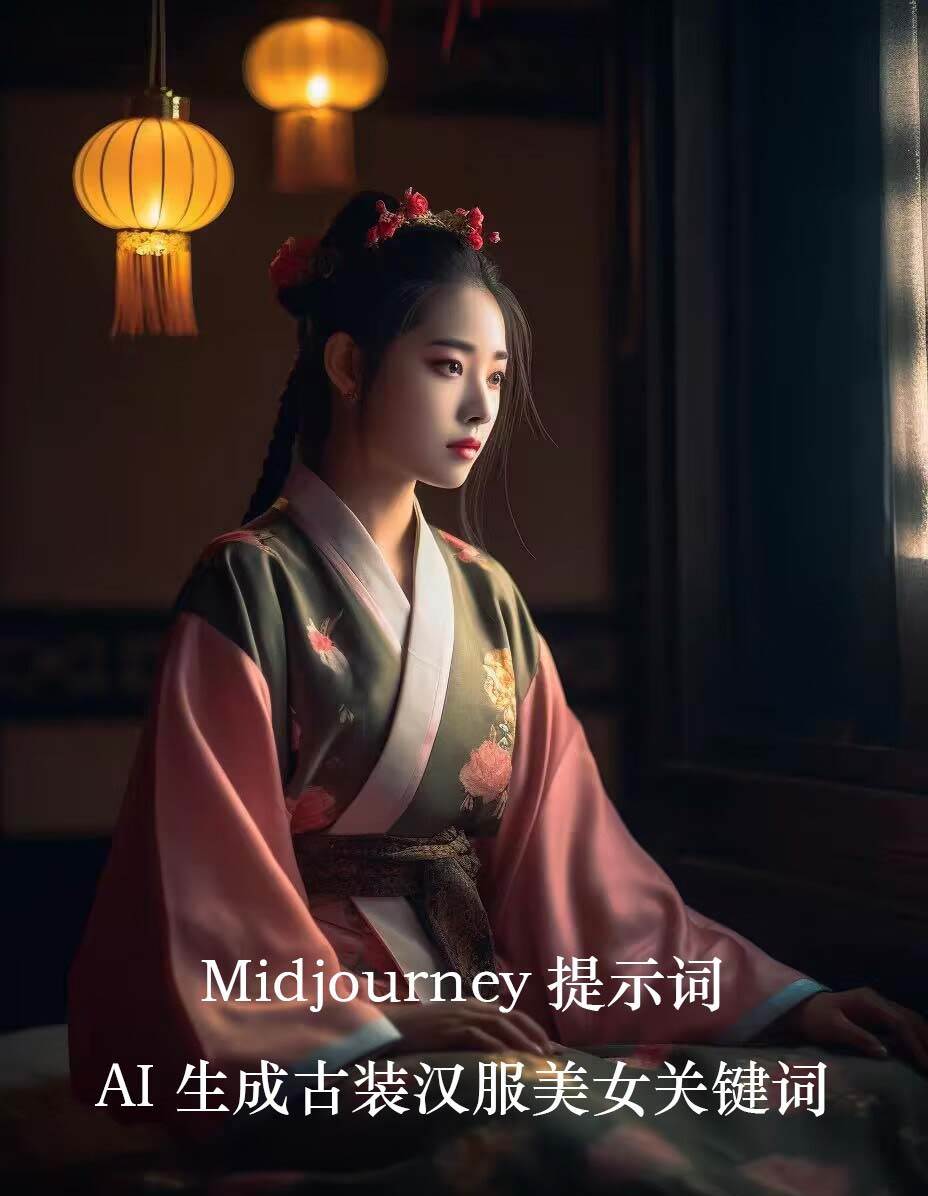 图片[2]-Midjourney关键词-AI生成中国风古装汉服美女人像提示关键词-星璨学社
