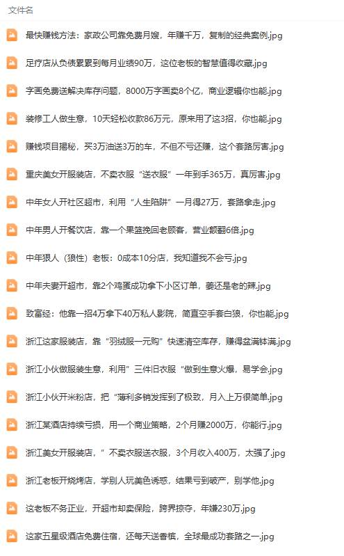 图片[3]-真实有效391套商业模式，年入几十到几百万案例解析（电子书+视频+图文）-星璨学社