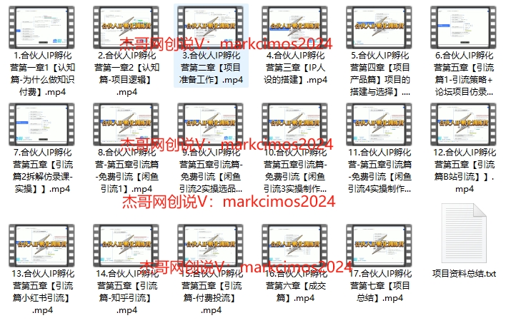 2024年普通人如何通过知识付费“卖项目”年入“百万”人设搭建-黑科技暴力引流-全流程-星璨学社