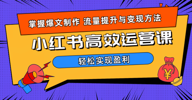 价值980小红书运营操作指南-星璨学社