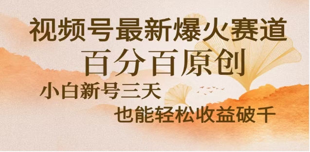 视频号独家玩法，老年养生赛道，无脑搬运爆款视频，日入2000+-星璨学社