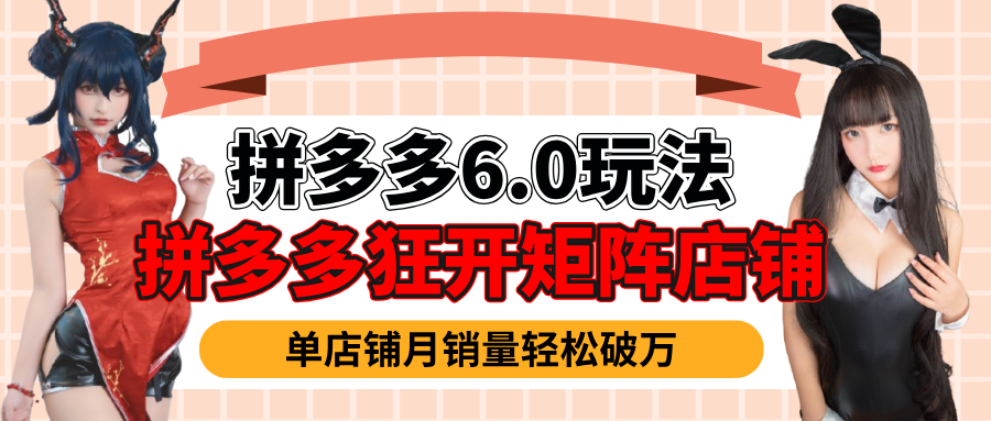 拼多多虚拟商品暴利6.0玩法，轻松实现月入过万-星璨学社