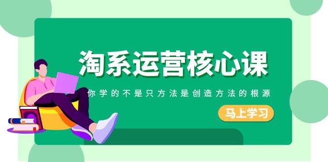 淘系-运营核心课，你学的不是只方法是创造方法的根源（190节课）-星璨学社