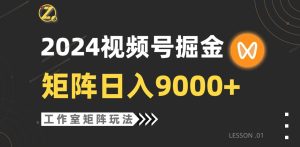 【蓝海项目】2024视频号自然流带货，工作室落地玩法，单个直播间日入9000+-星璨学社