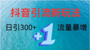 创业粉高效引流，抖音工具号玩法4.0，日引300+-星璨学社