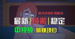 国外动漫影视解说,批量下载自动翻译,纯搬运稳定过原创,小白也能轻松...-星璨学社