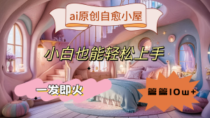 ai原创治愈小屋，小白也能轻松上手，一发即火，篇篇10w+-星璨学社
