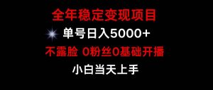 小游戏月入15w+，全年稳定变现项目，普通小白如何通过游戏直播改变命运-星璨学社