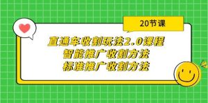 直通车收割玩法2.0课程：智能推广收割方法+标准推广收割方法（20节课）-星璨学社