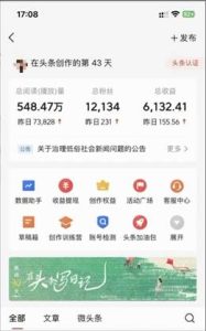 2024年最强副业？AI撸头条3天必起号，一键分发，简单无脑，但基本没人知道-星璨学社