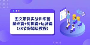 图文带货实战训练营：基础篇+剪辑篇+运营篇（38节保姆级教程）-星璨学社