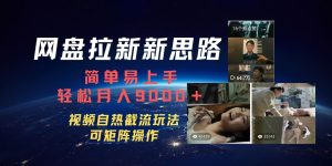 百度网盘，轻松上手月入9000＋-星璨学社