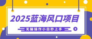 2025蓝海风口项目，利用AI工具一键生成儿童益智早教视频，无脑操作小白秒上手，轻松日入500+-星璨学社