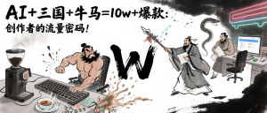 AI+三国+牛马=10w+爆款：创作者的流量密码！-星璨学社